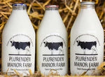 Plurendon Manor Farm Milk - 1 Pint - not certified organic