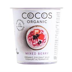 Cocos Coconut Milk Yoghurt Mixed Berries 400gm