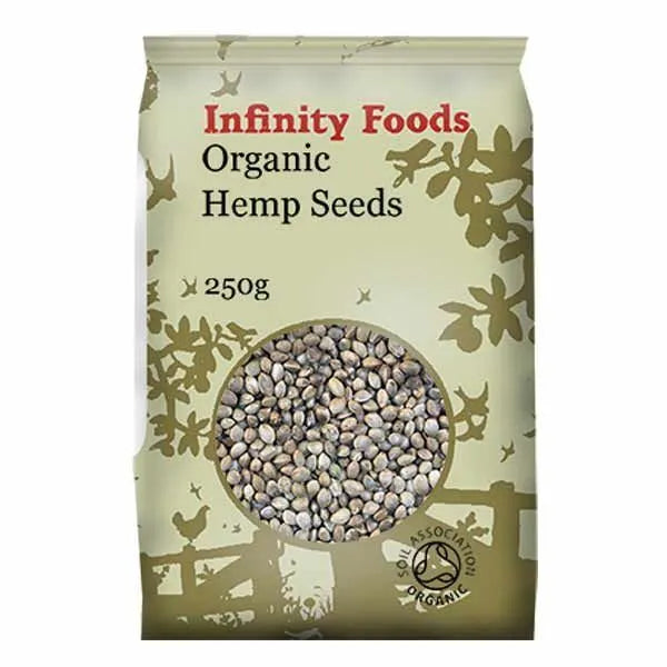 Infinity Hulled Hemp Seeds 250g