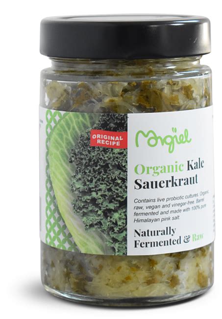 Morgiel Raw Organic Kale Sauerkraut 300g