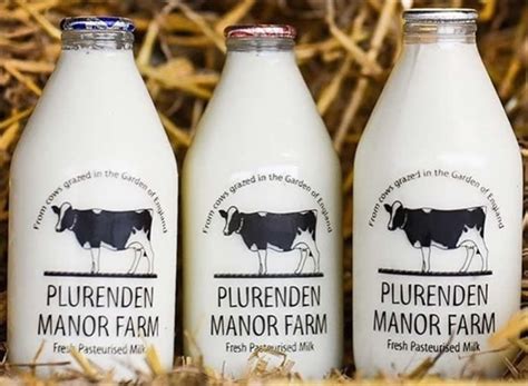 Plurendon Manor Farm Milk - 1 Pint - not certified organic (Not available for deliveries on 22/23 December)