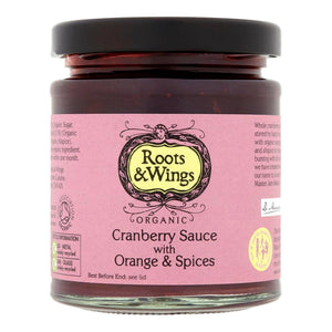 Root & Wings Cranberry Sauce with Orange & Spice 200g