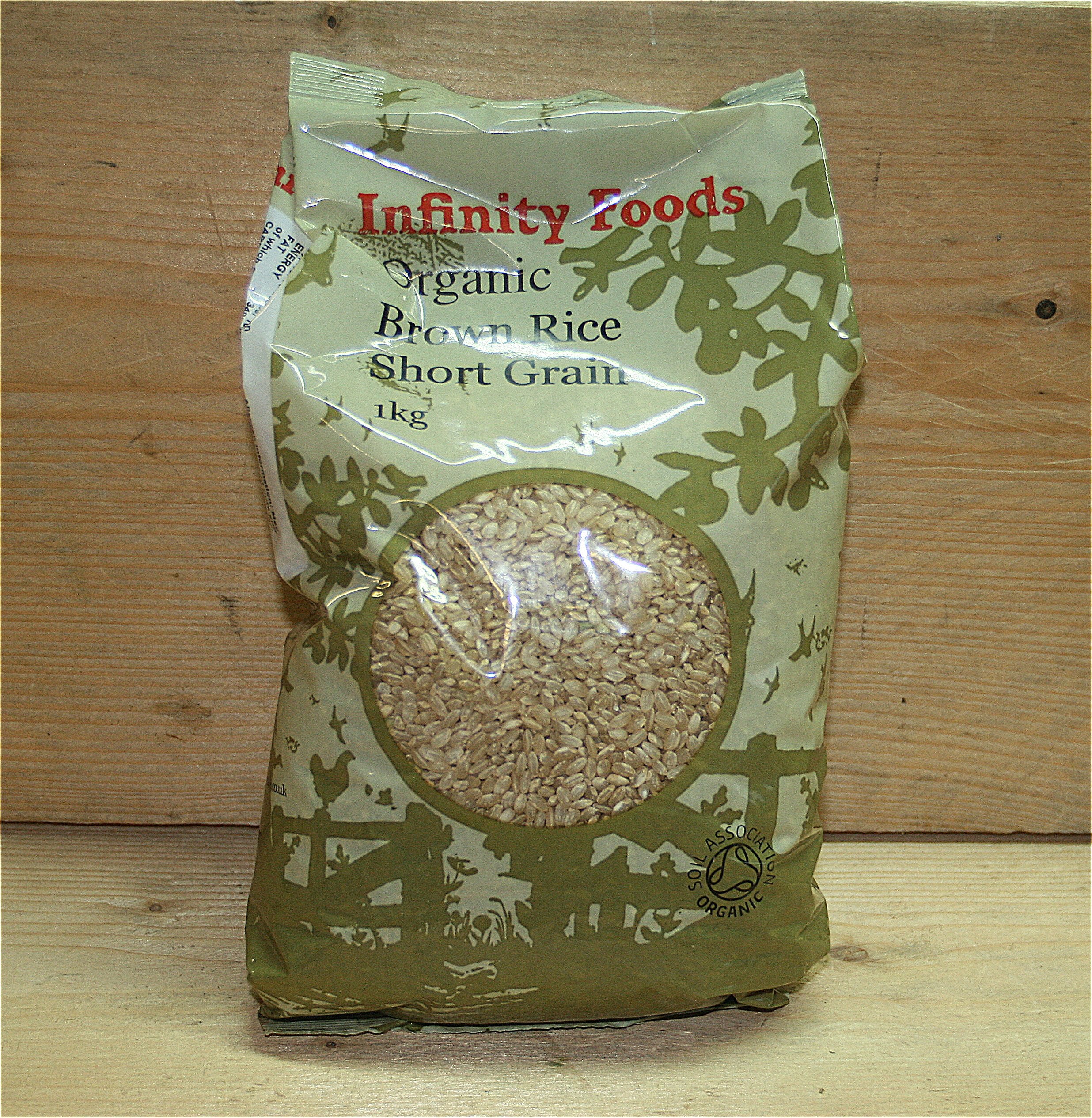 brown short grain rice 1kg