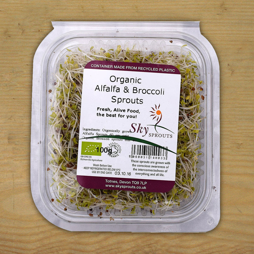 alfalfa & broccoli sprouts 100g