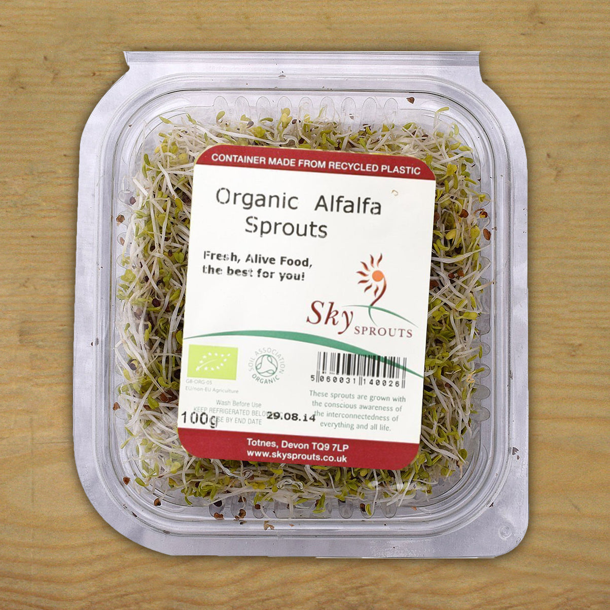 alfalfa sprouts 100g