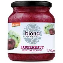 biona beetroot sauerkraut 350g