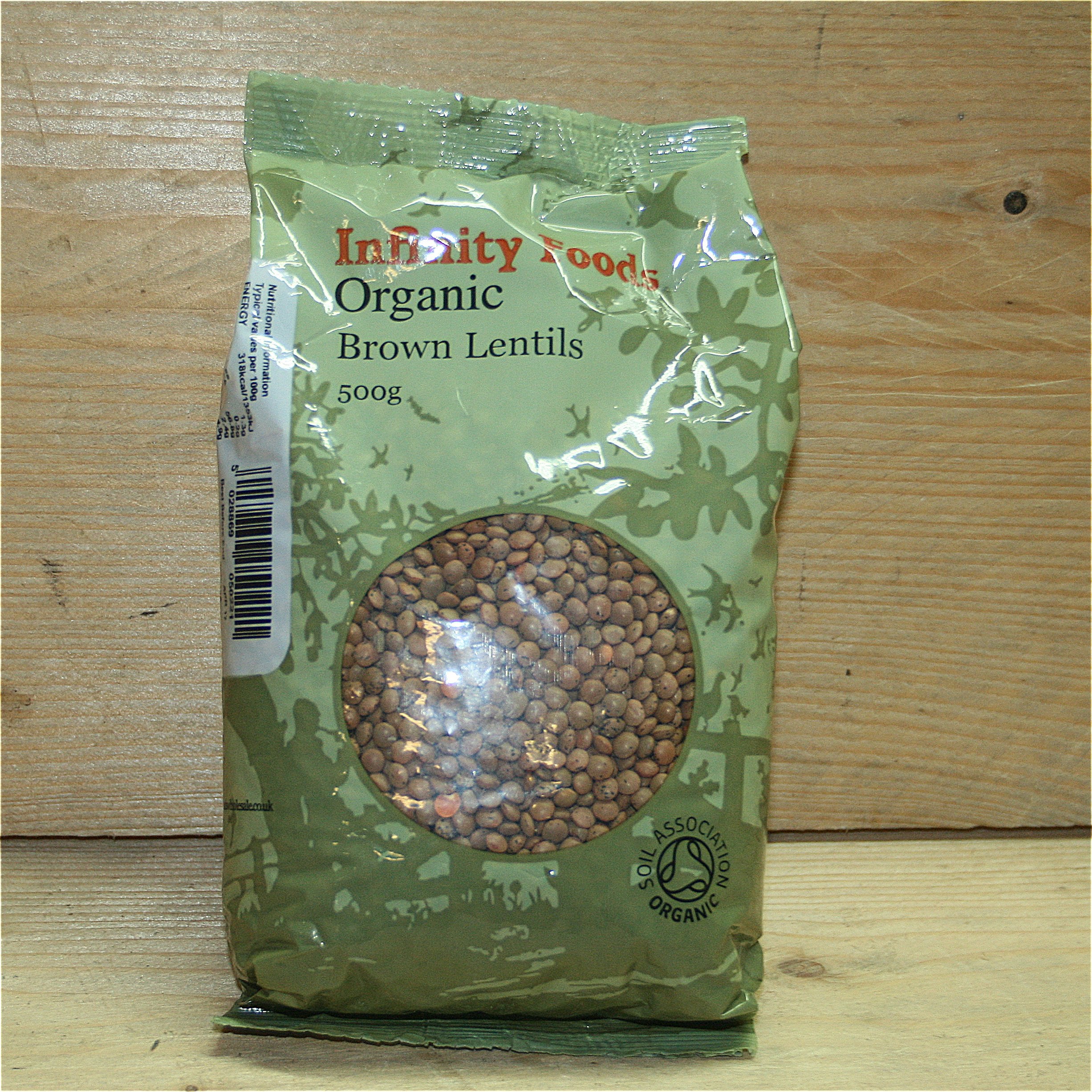 infinity french type lentils (puy lentils) 500g