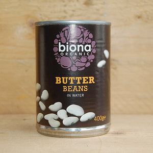 biona butter beans 400g
