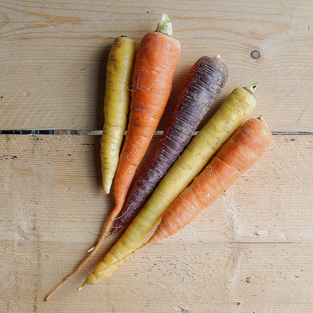 carrots rainbow 500g