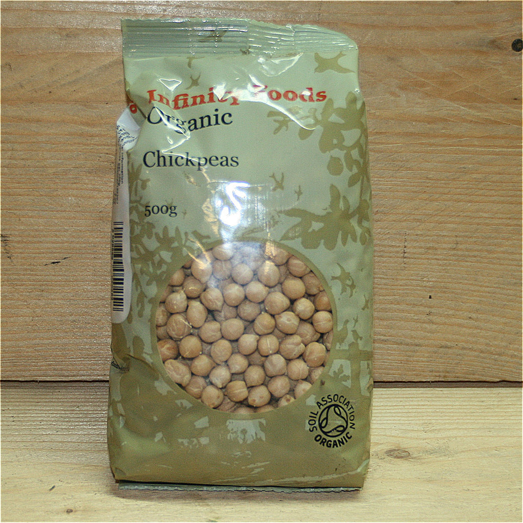 infinity dried chickpeas 500g