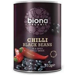 biona chilli black beans 410g