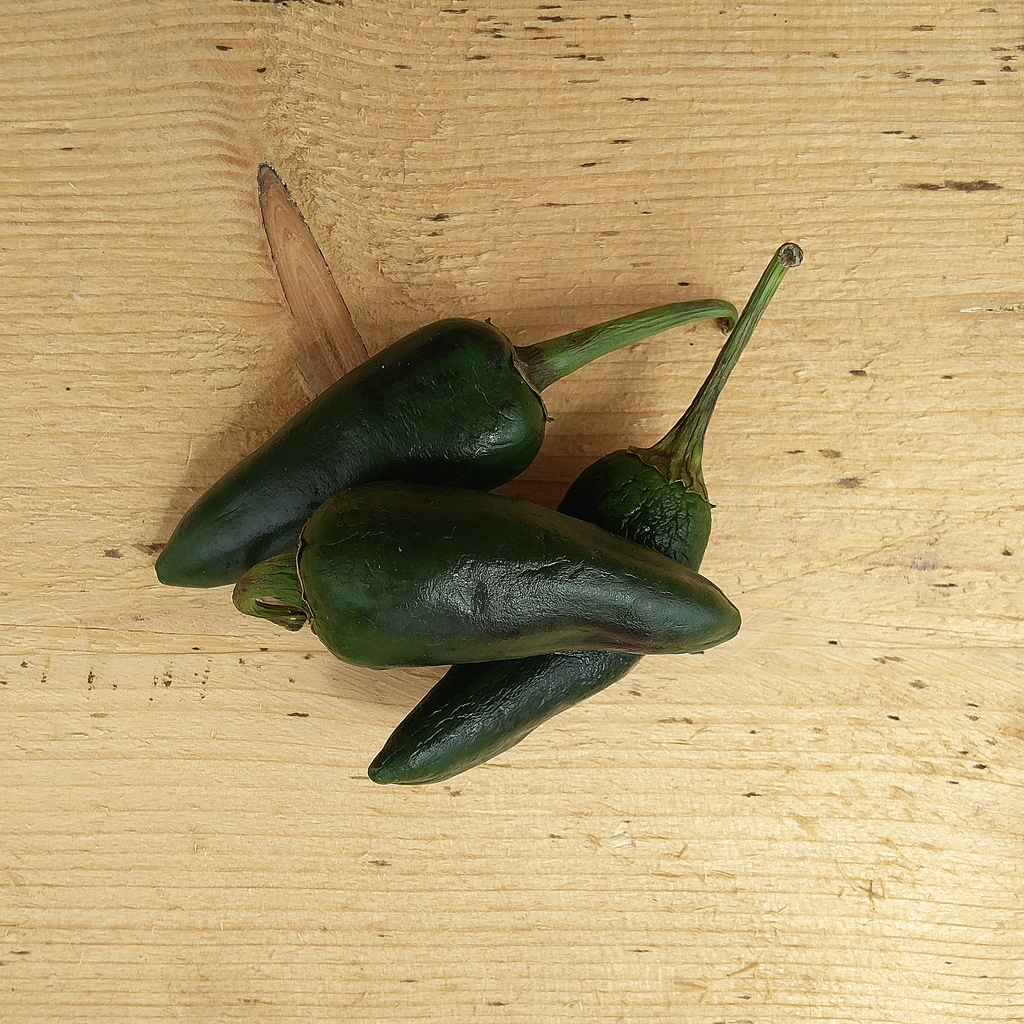 chili peppers green jalapeno 100g