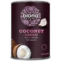 biona coconut cream 400ml