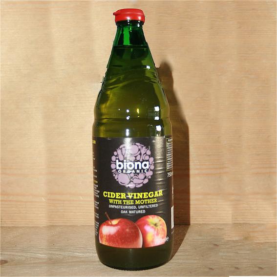 biona cider vinegar (with mother) 750ml