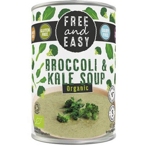 free & easy broccoli & kale soup