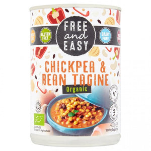 free & easy chickpea & bean tangine