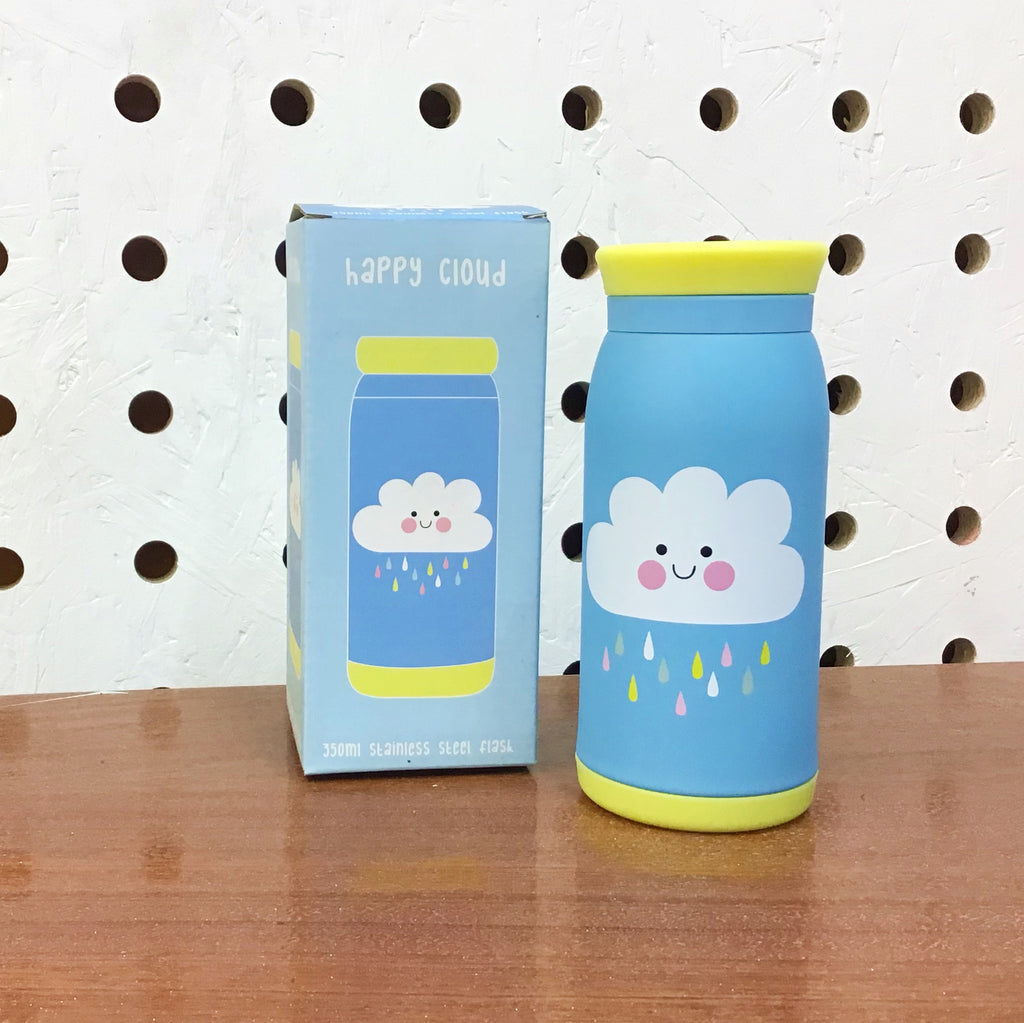 happy cloud reusable flask