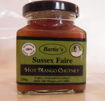 hot mango chutney 290g sussex