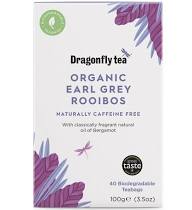 dragonfly earl grey and rooibos tea