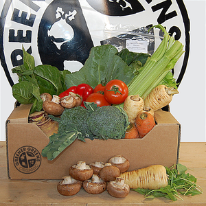 large seasonal vegetable box