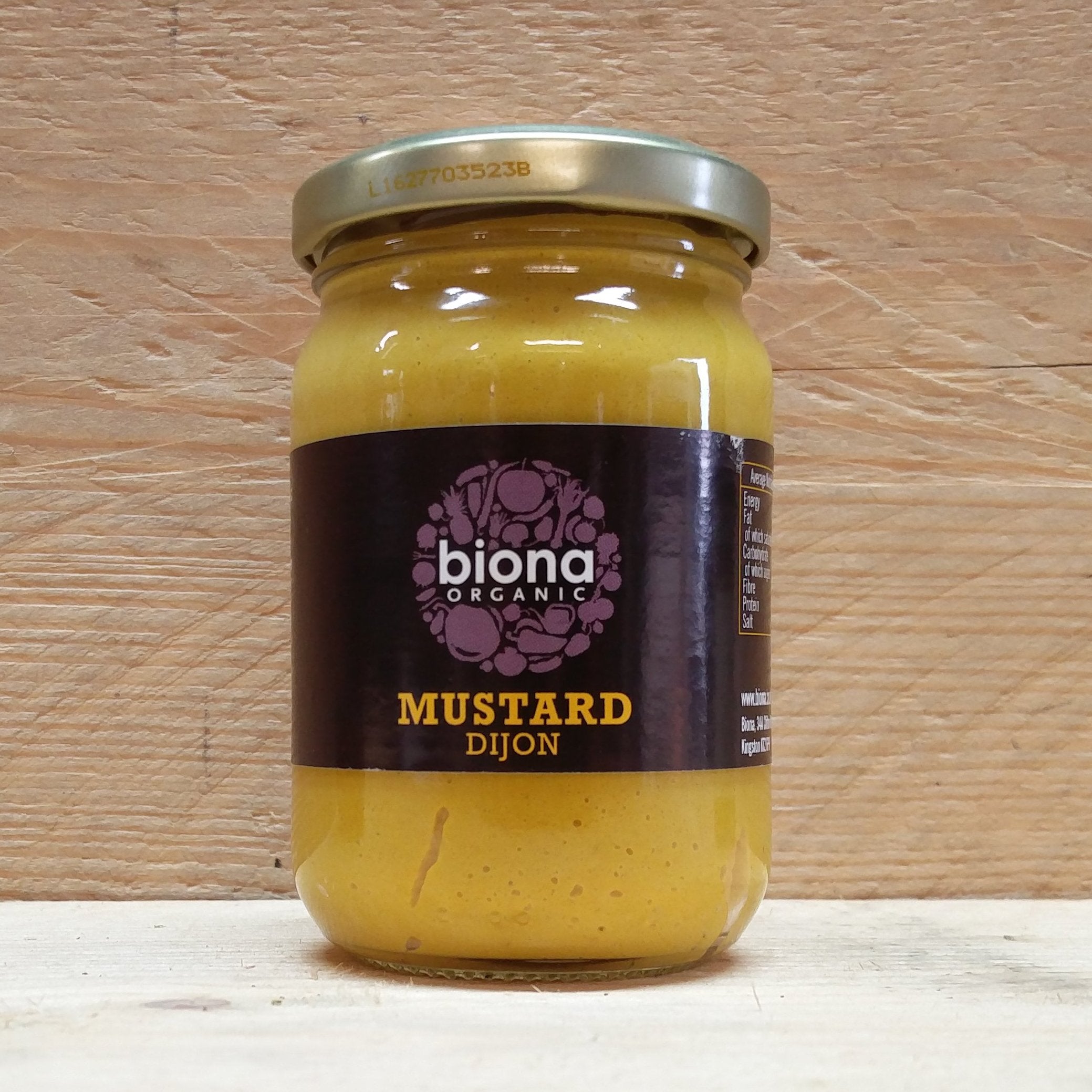 biona dijon mustard 200g