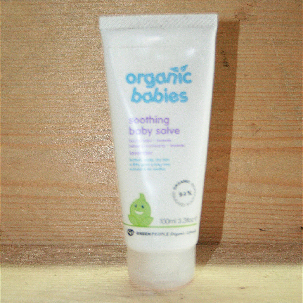 organic babies lavender soothing baby salve 100ml