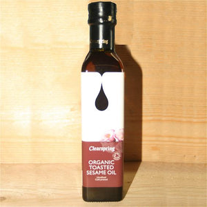 clearspring sesame oil toasted 250ml
