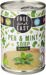 free & easy pea & mint soup