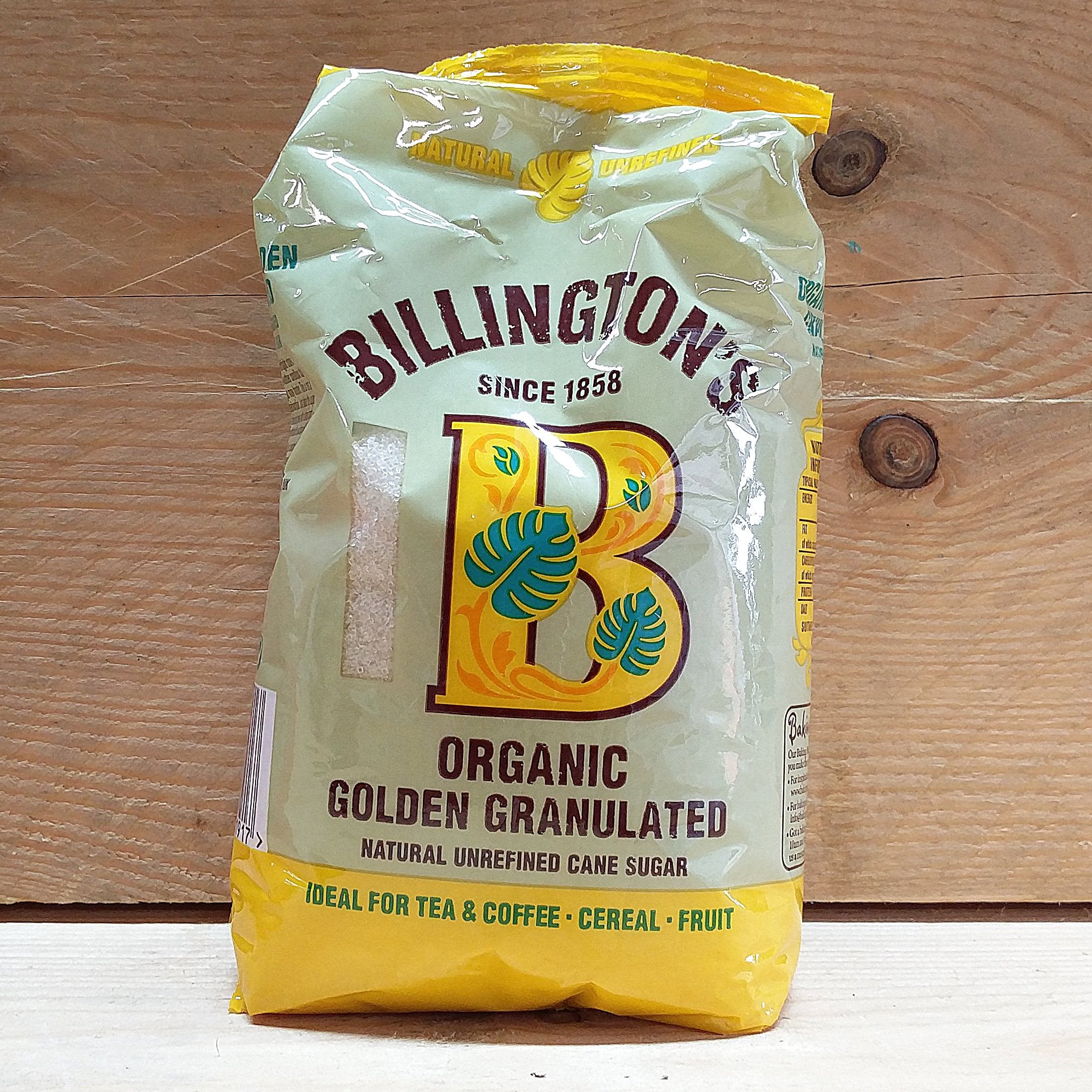 billingtons granulated golden sugar 500g