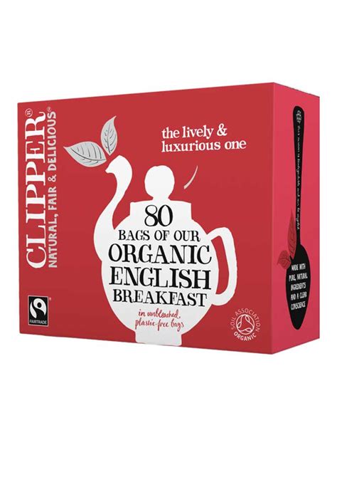 Clipper English Breakfast Tea 80 bags