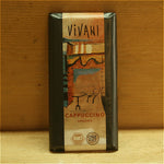 vivani cappuccino milk chocolate bar 100g