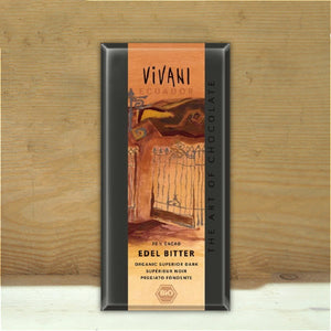 vivani superior 85% dark chocolate bar 100g