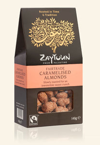 zaytoun caramelised almonds 140g